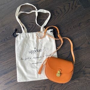 Uppdoo handmade crossbody leather bag